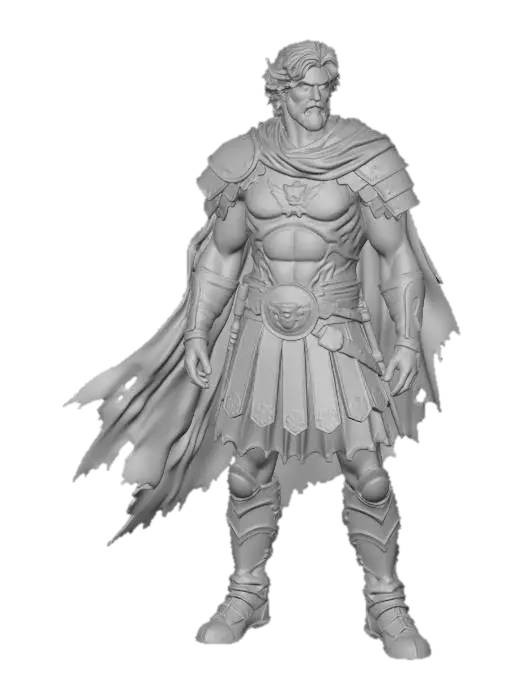 3D model for Warrior's Resolve