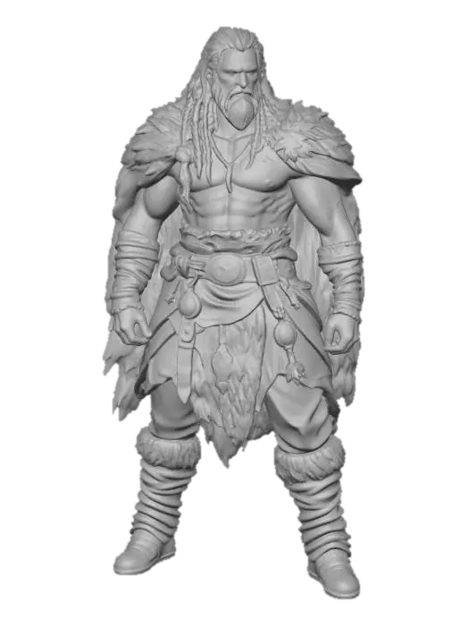 3D model for Viking Warrior