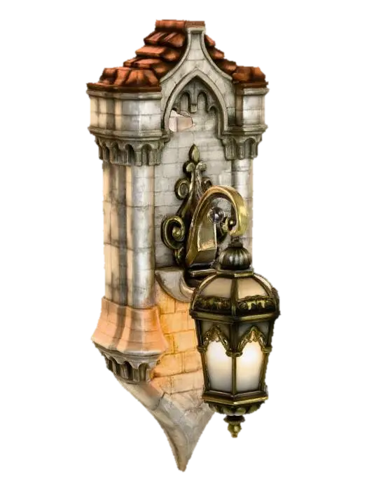 3D model for Gothic Stone Lantern