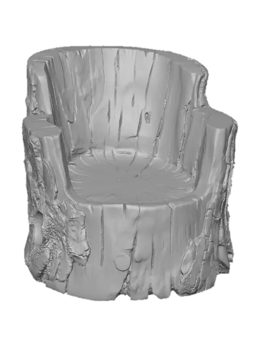 3D model for Stump Chair