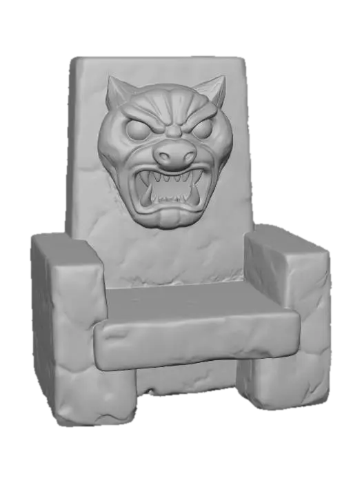 3D model for Grimstone Throne