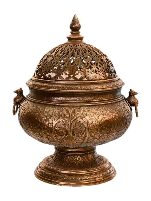 3D model for Ornate Bronze Incense Burner