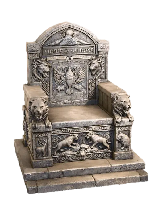 3D model for Throne of the Empire of Valdros