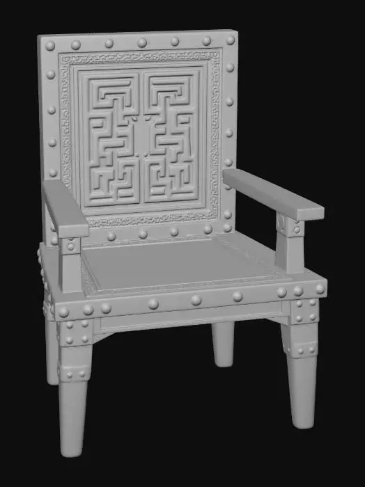 3D model for Labyrinth Throne