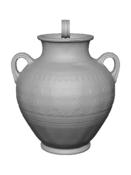 3D model for Amphora with Dancing Women