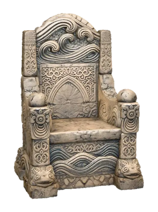 3D model for Throne of the Waves