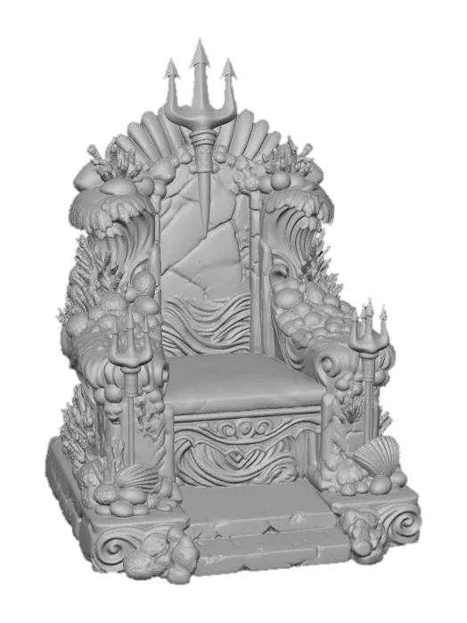3D model for Poseidon's Throne
