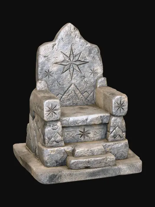 3D model for Star-etched Stone Throne
