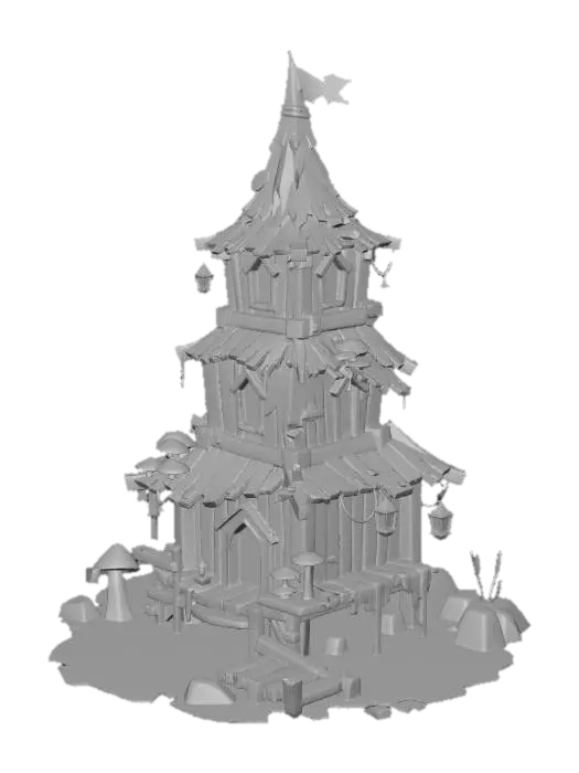 3D model for Verdant Runic Spire