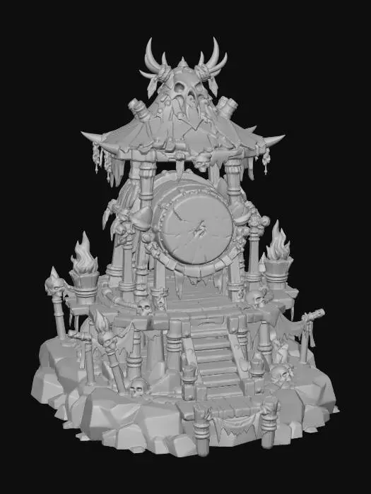3D model for Skullspire of the Green Ring