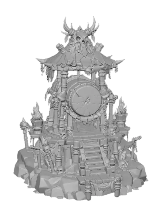 3D model for Skullspire of the Green Ring