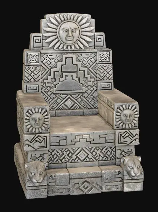 3D model for Sunstone Throne