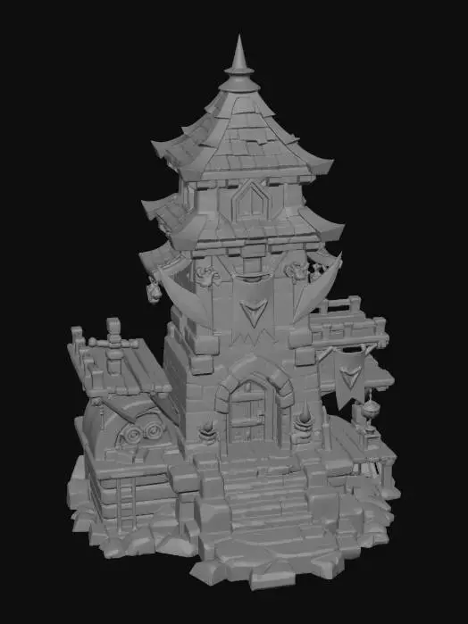 3D model for Darkkeep Watchtower