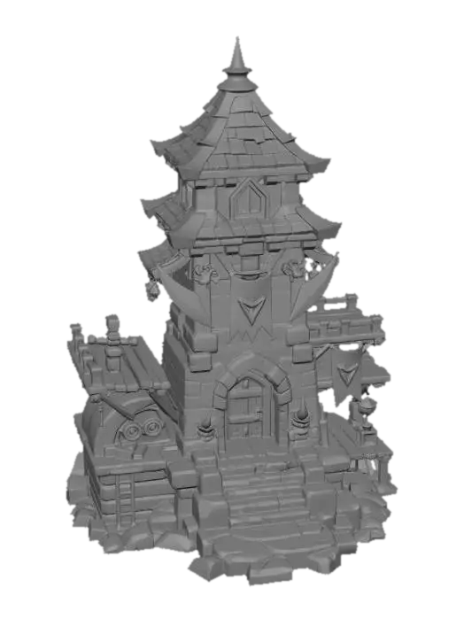 3D model for Darkkeep Watchtower