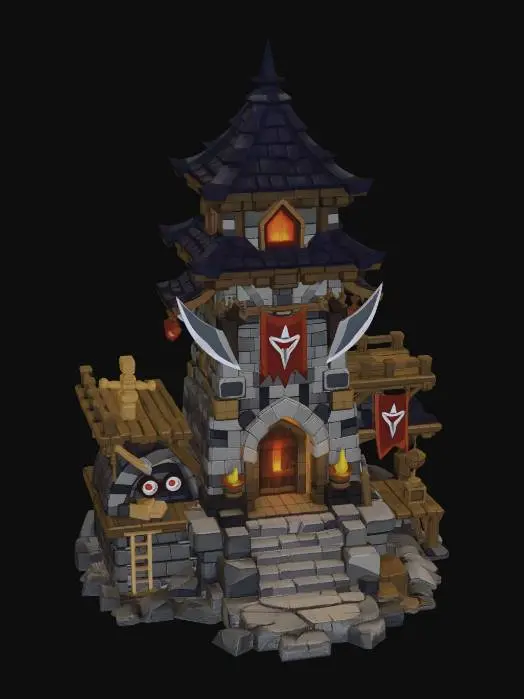 3D model for Darkkeep Watchtower