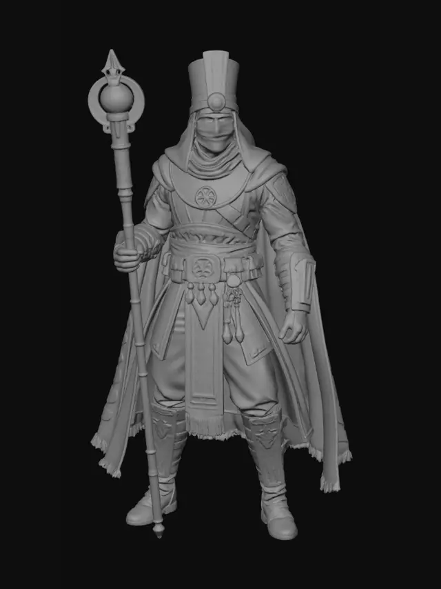 3D model for Teal Sands Archmage