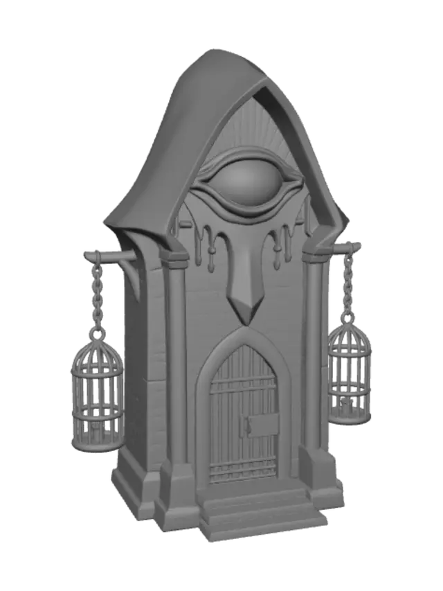 3D model for The Red-Eyed Gatekeeper