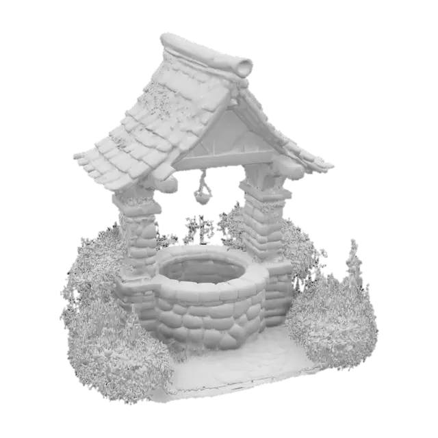 3D model for Wishing Well in Bloom, #garden#