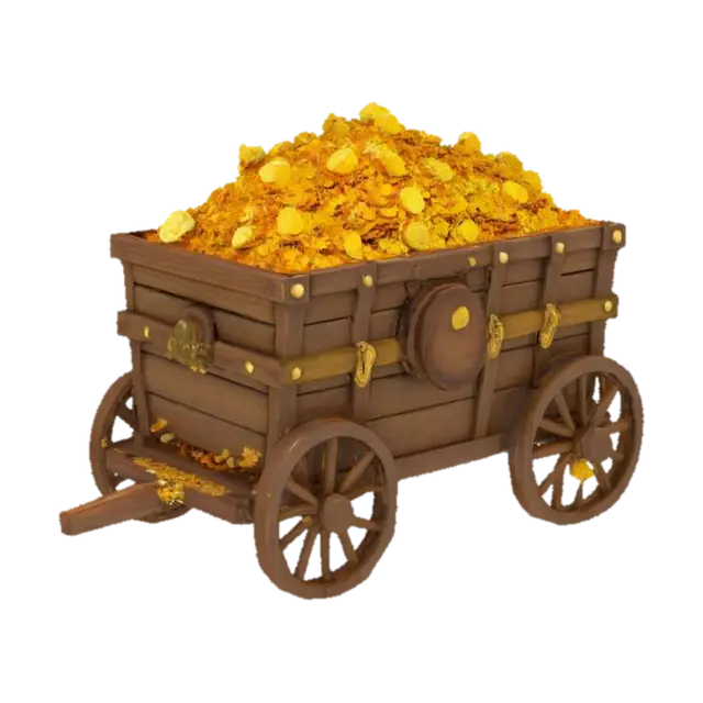 Golden Harvest 3D model, vytvořený pomocí AI