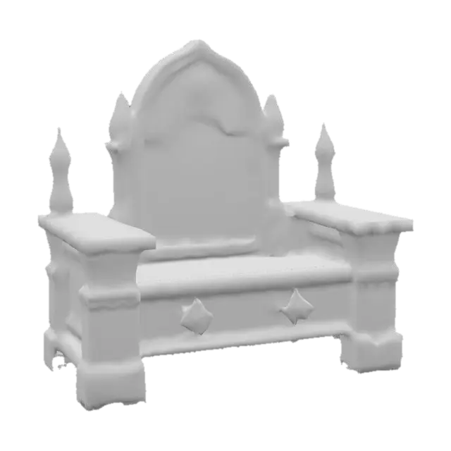 3D model for Regal Throne