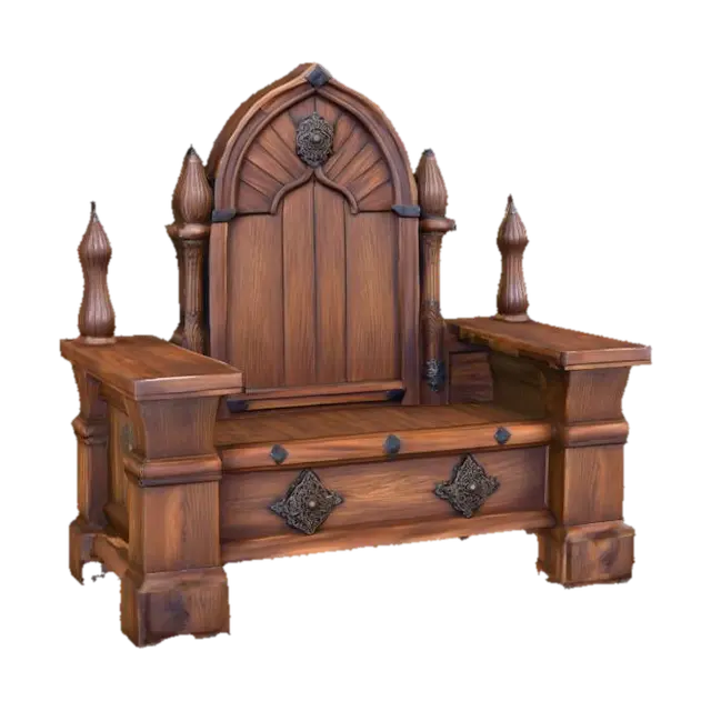 3D model for Regal Throne