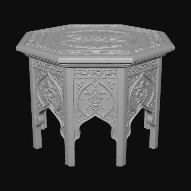 3D model for Moroccan Mosaic Table