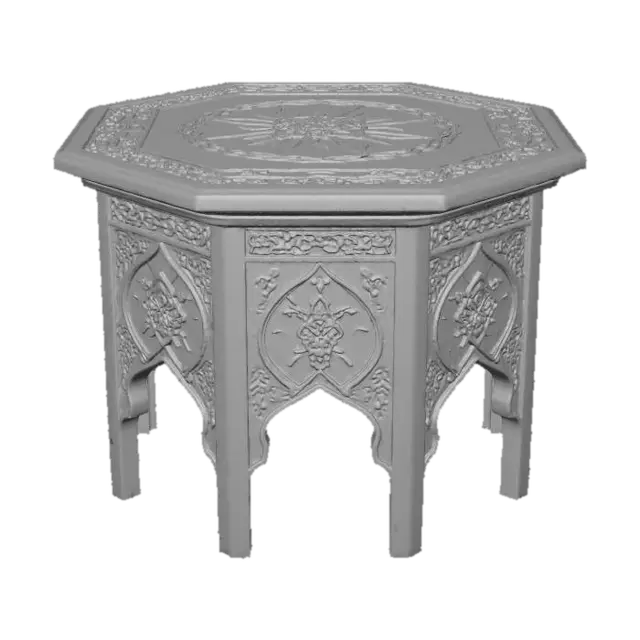 3D model for Moroccan Mosaic Table
