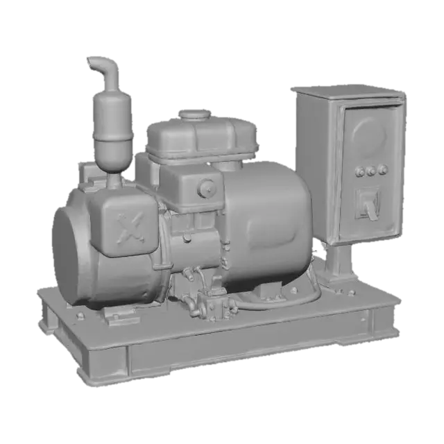 3D model for Rustic Generator