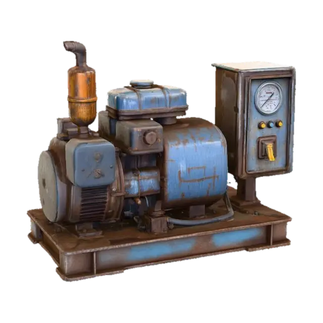 3D model for Rustic Generator