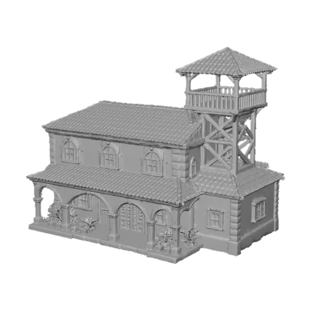 3D model for Rustic Tuscan Villa
