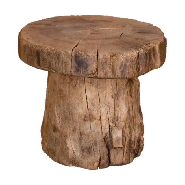 3D model for Tree Stump Stool