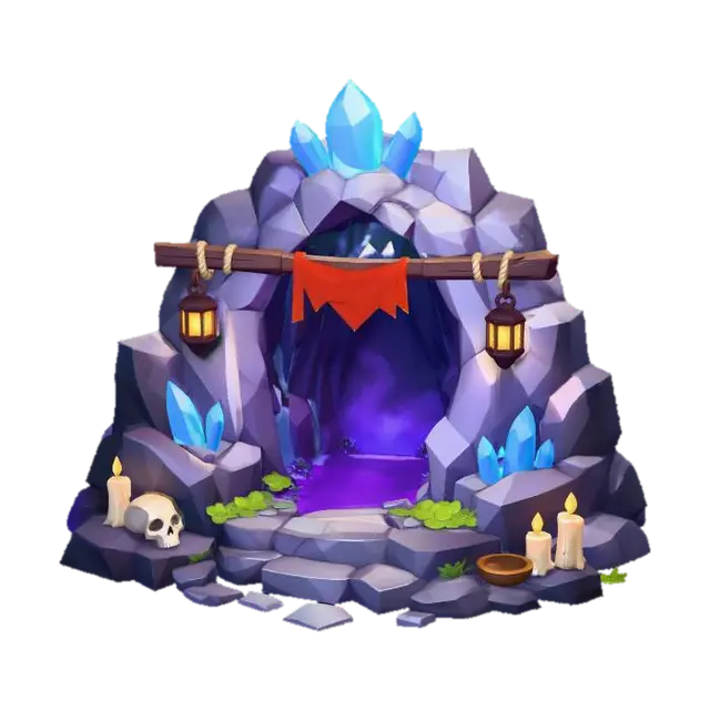 3D model for Crystal Cavern Portal