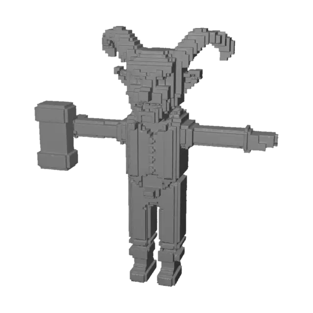 3D model for Hellhammer