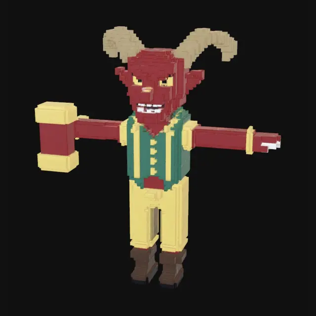 3D model for Hellhammer