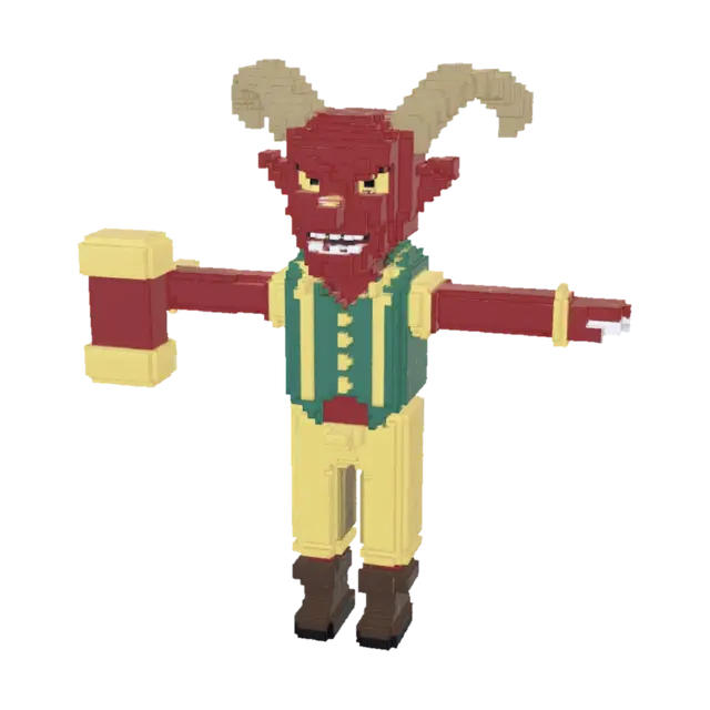 3D model for Hellhammer