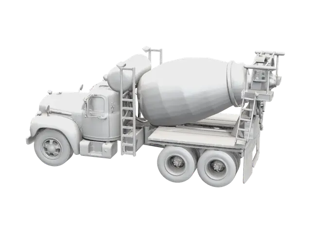 3D model for Stylized Truck 3D Design