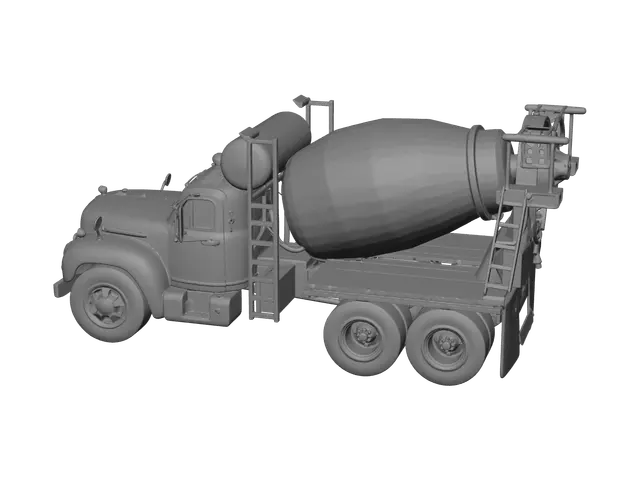 3D model for Stylized Truck 3D Design