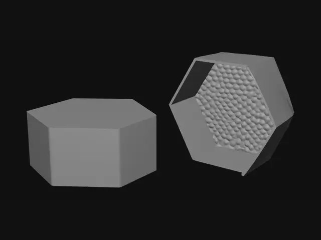 3D model for สร้าง กล่อง 6 เหลี่่ยม ยาว 120 มิล กว้าง 80 มิล หนา 100 จำนวน 2 กล่อง , กล่อง 5 เหลี่ยม 120 มิล กว้าง 80 หนา 80 จำนวน 2 กล่อง