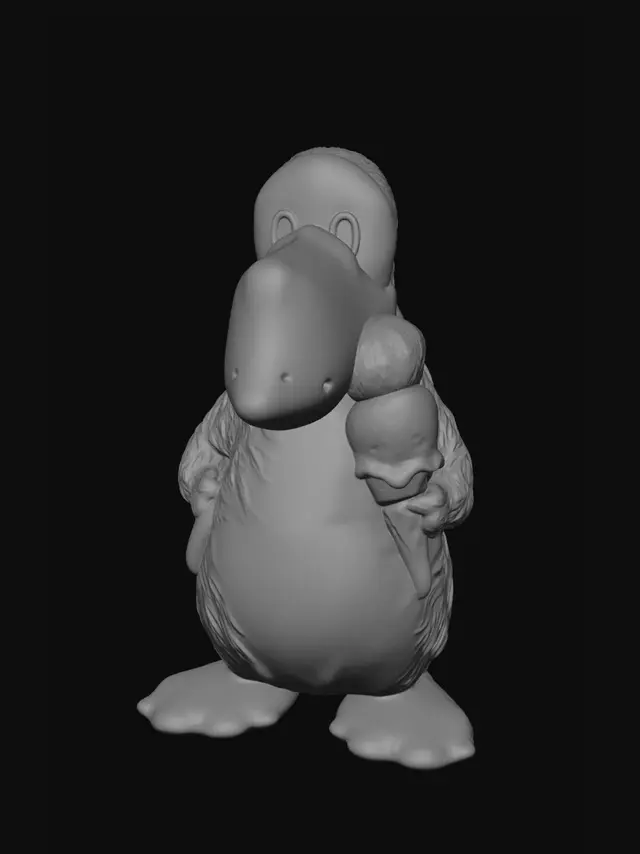 3D model for Rubber Ducky