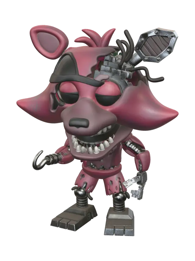 3D model for Ornate Withered Foxy