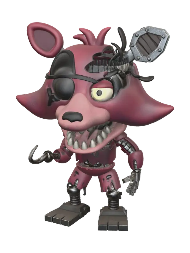 3D model for Modern Withered Foxy