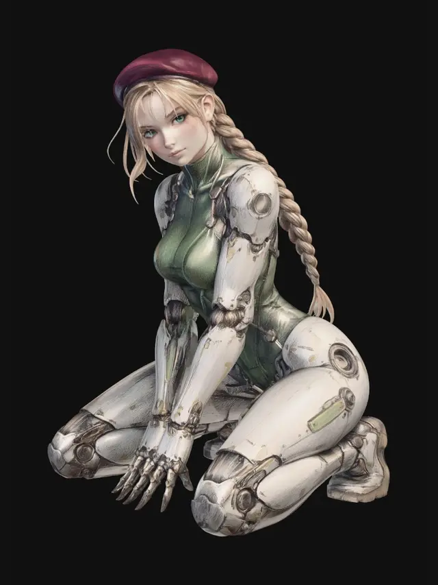 3D model for Cyborg Siren