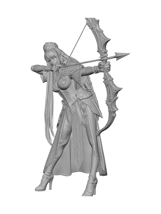 3D model for Rosegold Archer