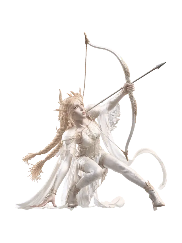 3D model for Celestial Archer