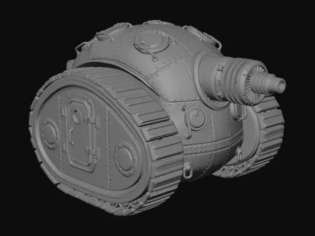 3D model for Steampunk Siege Tank