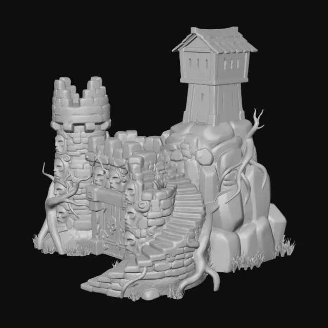 3D model for Stonefort