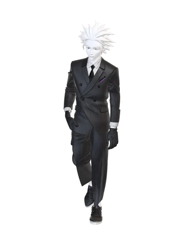 3D model for Pinstripe Phantom