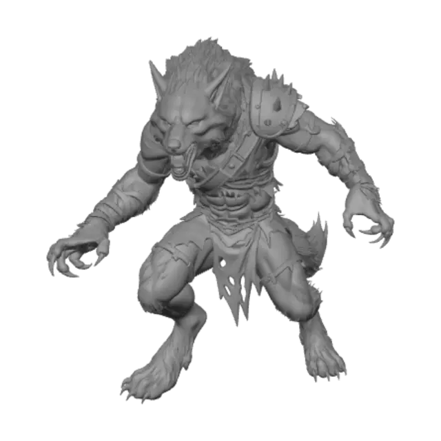 3D model for Ironfang Warlord