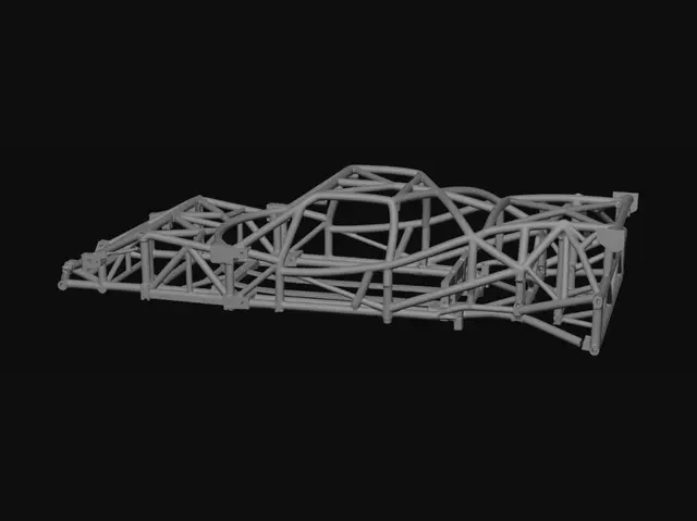 3D model for Tubular Racing Chassis