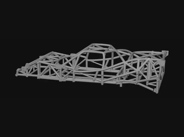3D model for Tubular Racing Chassis